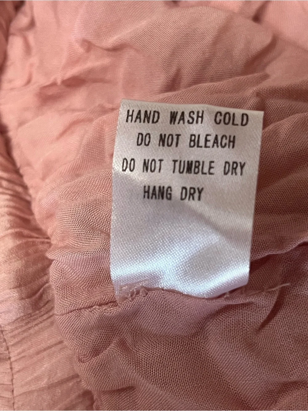 Day + Moon | Dusty Pink Ruffle Drawstring Skirt Skort L